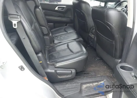 2014 Nissan Pathfinder Hybrid Platinum z USA, uszkodzony, nr VIN 5N1CR2MN9EC649768